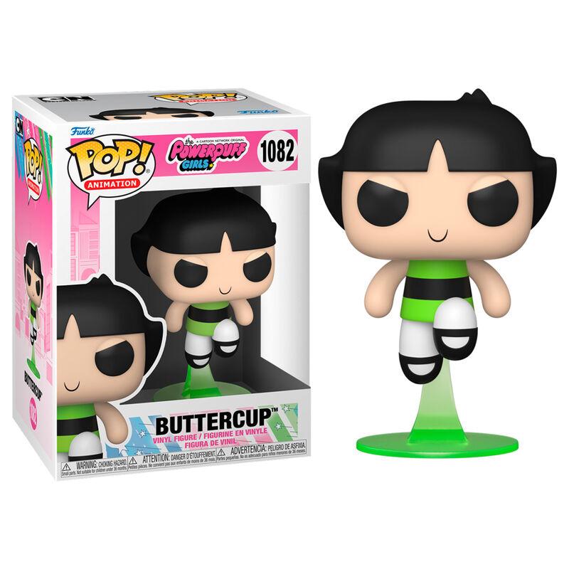 Meglepetés ájándék ötlet  Animation Powerpuff Girls Pindúr pandúrok  Buttercup   szobor, modell, miniatúra