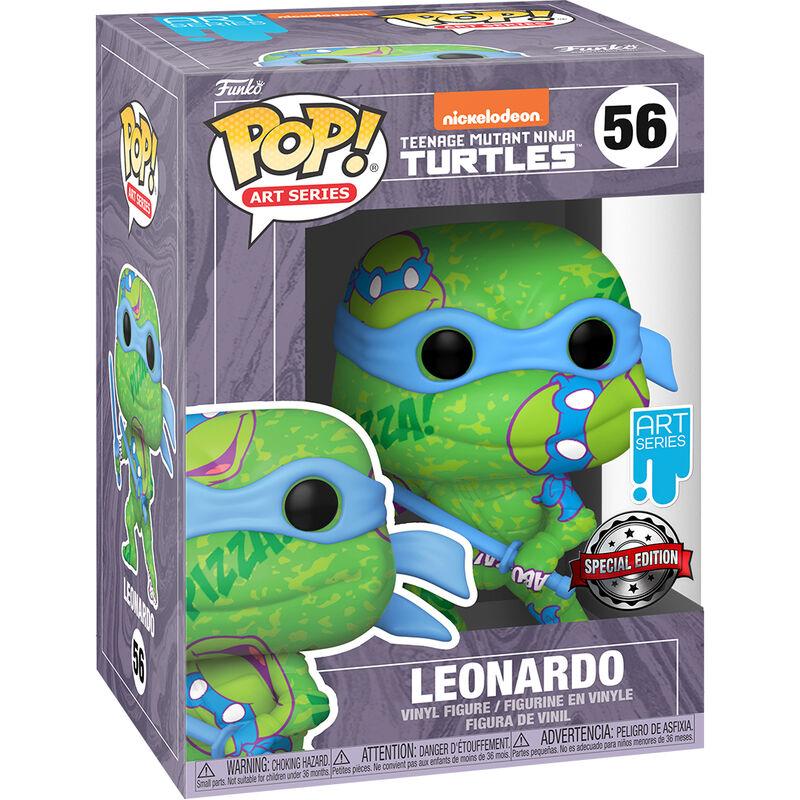 Meglepetés ájándék ötlet  Artist Series TMNT 2  Leonardo (Exclusive)   szobor, modell, miniatúra