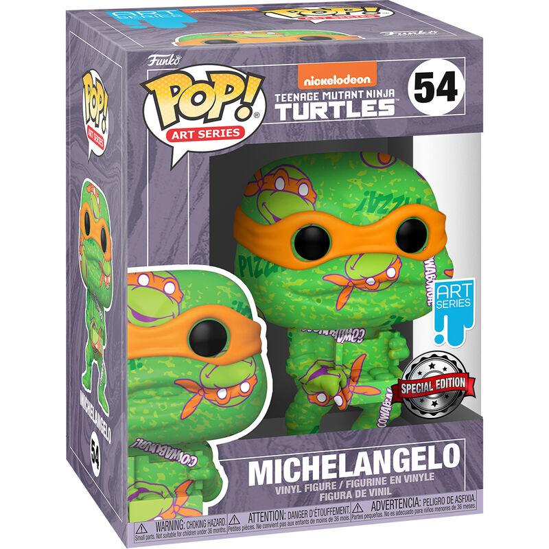 Meglepetés ájándék ötlet  Artist Series TMNT 2  Michaelangelo (Exclusive)   szobor, modell, miniatúra