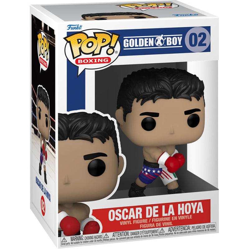 Meglepetés ájándék ötlet  Boxing  Oscar De La Hoya   szobor, modell, miniatúra