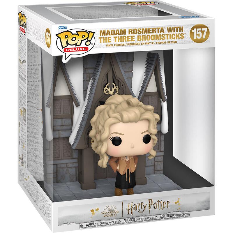 Meglepetés ájándék ötlet  Deluxe Harry Potter Hogsmeade  3 Broomsticks Madam Rosmerta 10 cmes szobor, modell, miniatúra