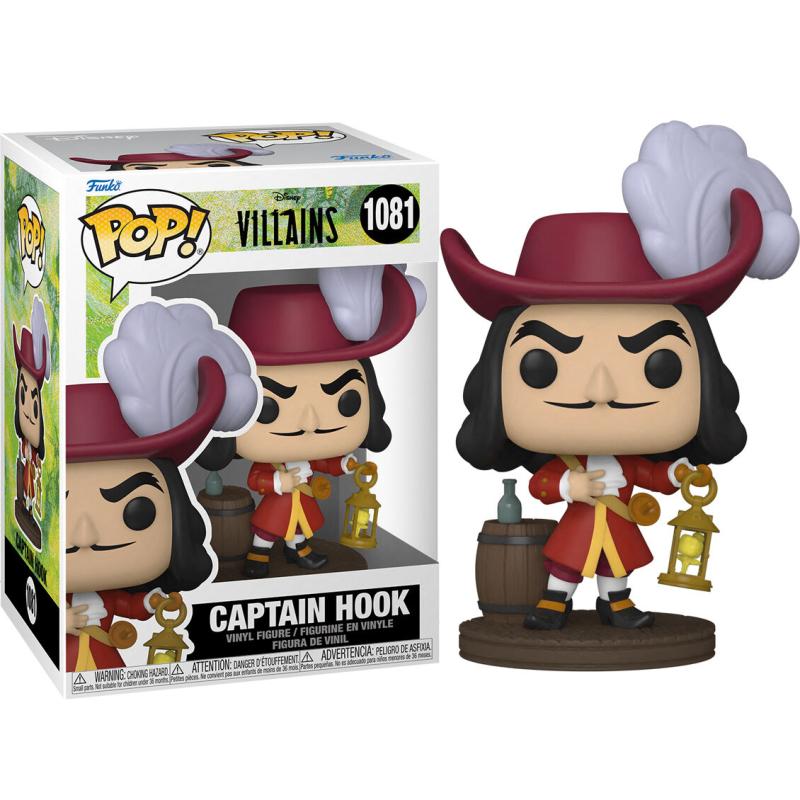 Meglepetés ájándék ötlet  Disney Villains  Captain Hook   szobor, modell, miniatúra
