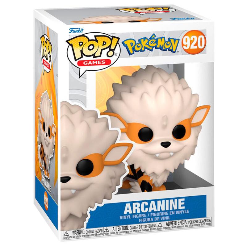 Meglepetés ájándék ötlet  Games Pokemon  Arcanine (EMEA)   szobor, modell, miniatúra