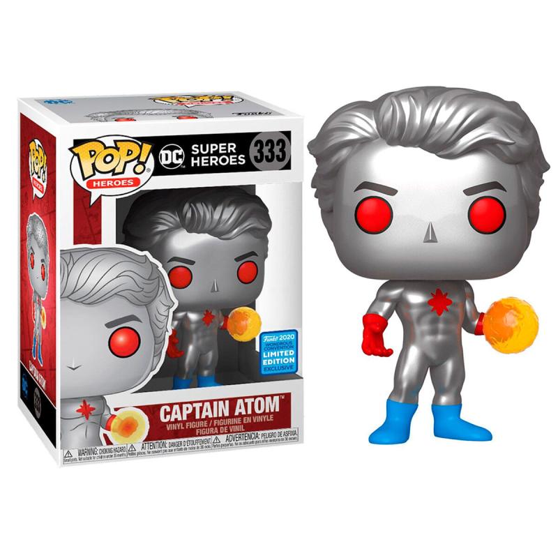 Meglepetés ájándék ötlet  Heroes DC  Captain Atom (Exclusive)   szobor, modell, miniatúra