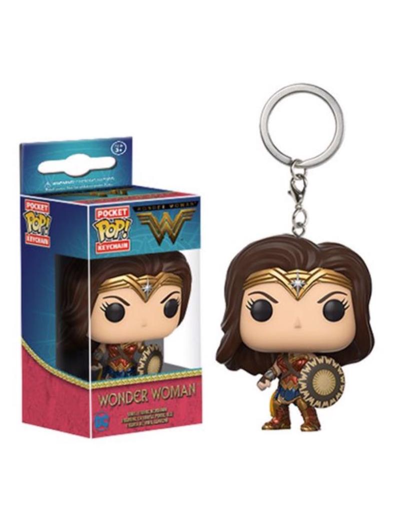 Meglepetés ájándék ötlet  Keychain DC Wonder Woman kulcstartó
