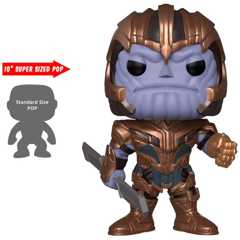 Meglepetés ájándék ötlet  Marvel Avengers Endgame  10" Thanos (Exclusive)  25 cm szobor, modell, miniatúra