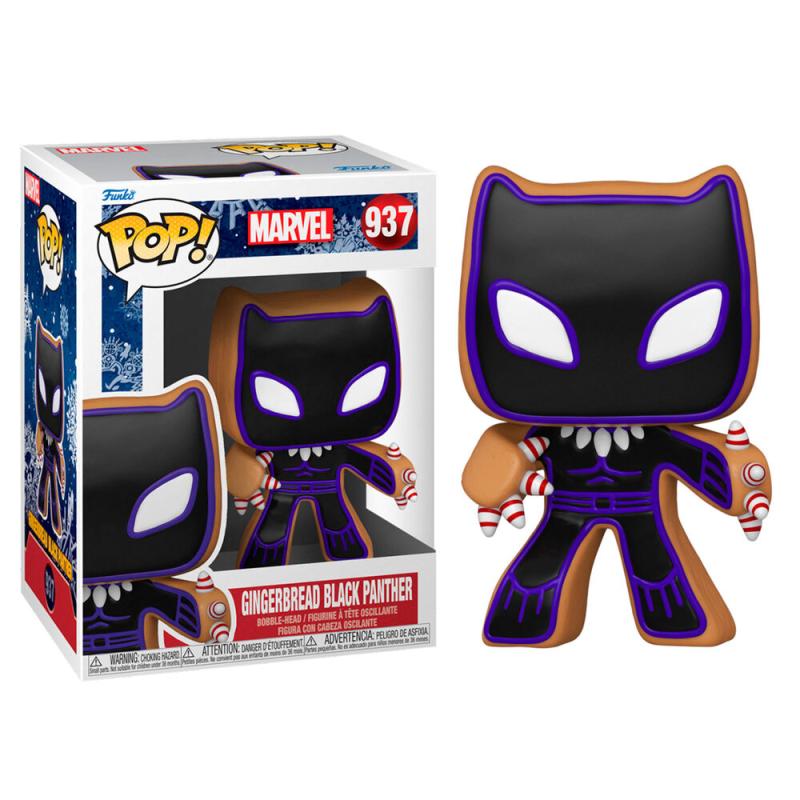 Meglepetés ájándék ötlet  Marvel  Holiday  Black Panther   szobor, modell, miniatúra