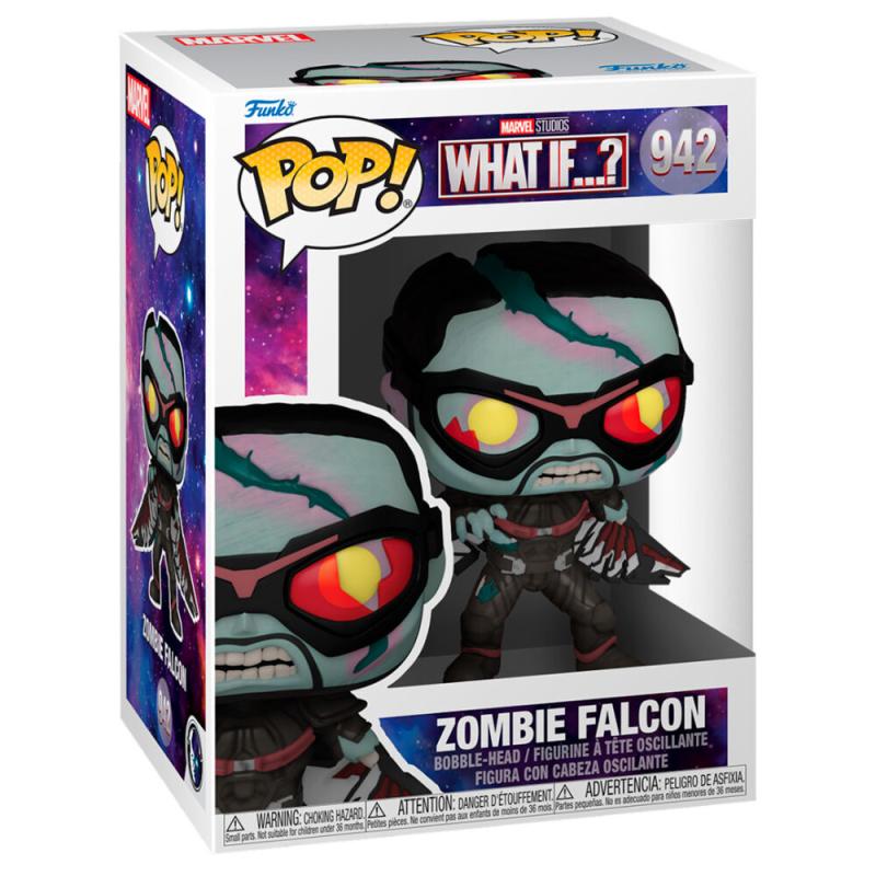 Meglepetés ájándék ötlet  Marvel  What If  Zombie Falcon   szobor, modell, miniatúra