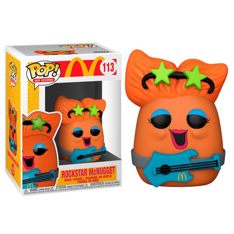 Meglepetés ájándék ötlet  McDonalds  Rockstar Nugget  szobor, modell, miniatúra 