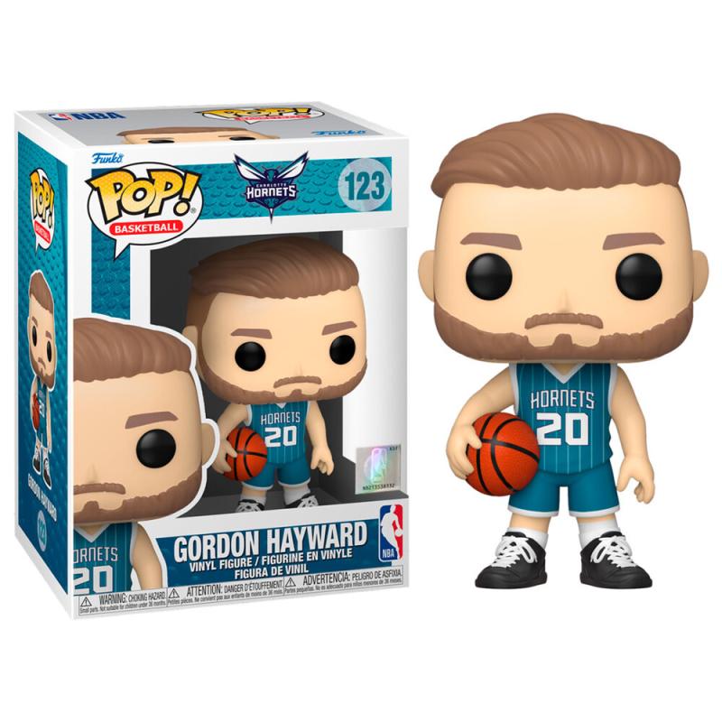 Meglepetés ájándék ötlet  NBA Celtics  Hornets  Gordon Hayward (Teal Jersey)   szobor, modell, miniatúra