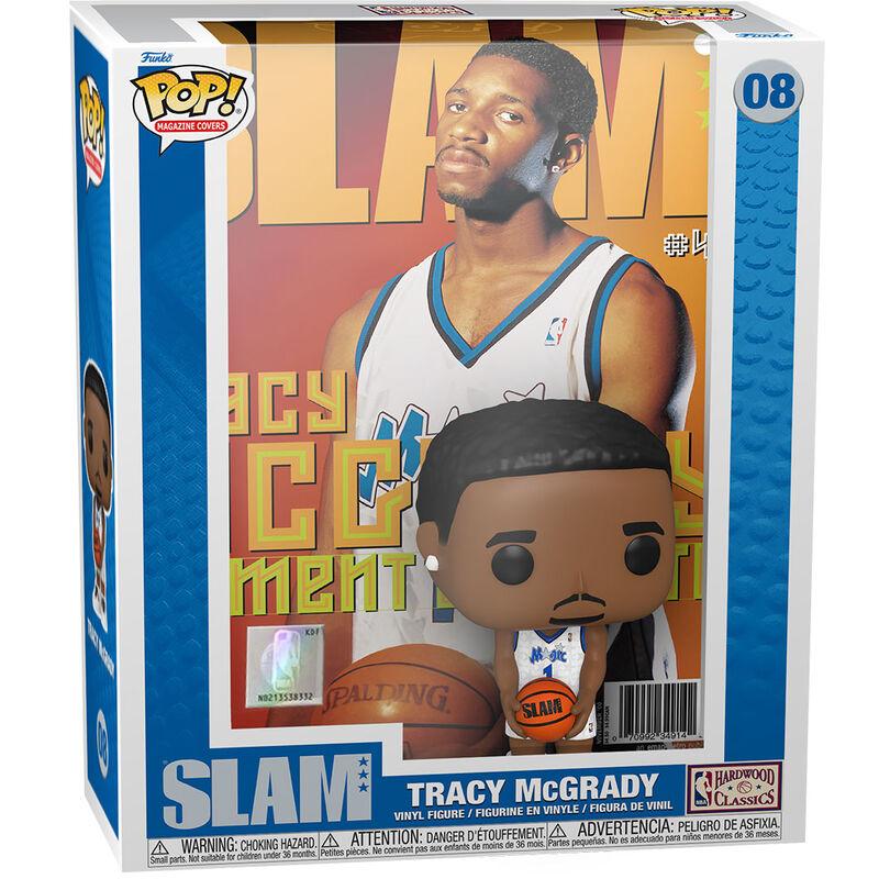 Meglepetés ájándék ötlet  NBA Cover SLAM  Tracy McGrady  szobor, modell, miniatúra