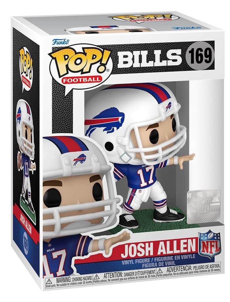 Meglepetés ájándék ötlet  NFL Bills  Josh Allen (Away)  szobor, modell, miniatúra