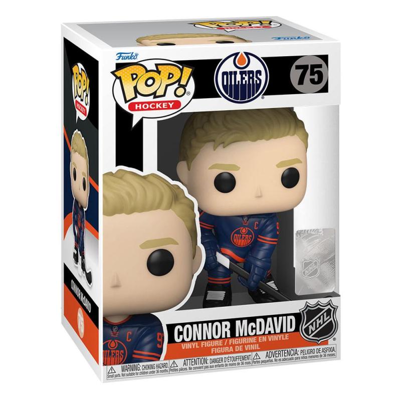Meglepetés ájándék ötlet  NHL Oilers  Connor McDavid (Third Uniform)   szobor, modell, miniatúra