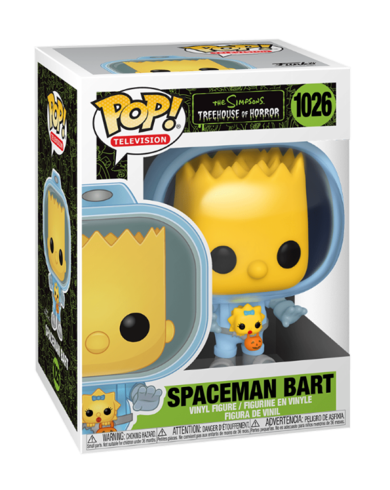 Meglepetés ájándék ötlet  Simpsons  Spaceman Bart  szobor, modell, miniatúra 