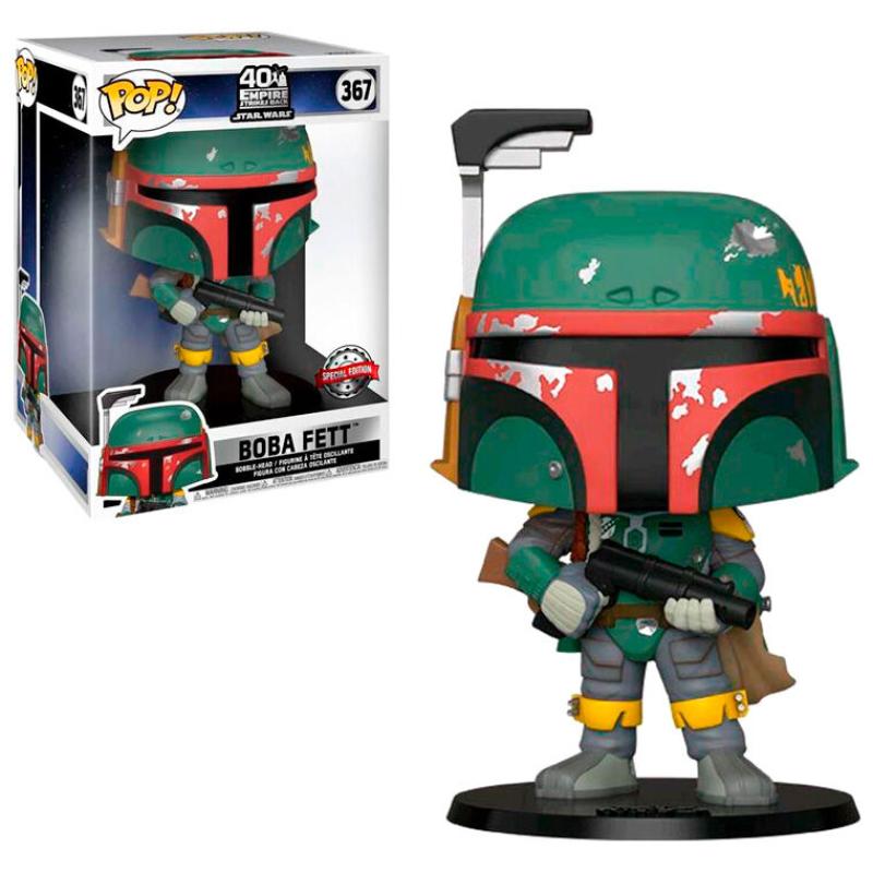 Meglepetés ájándék ötlet  Star Wars 10" Boba Fett (Exclusive)  25 cm szobor, modell, miniatúra