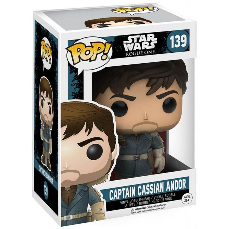 Meglepetés ájándék ötlet  Star Wars Rogue One  Captain Cassian Andor es szobor, modell, miniatúra