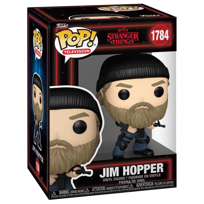 Meglepetés ájándék ötlet  Stranger Things 5 Jim Hopper #1784   szobor, modell, miniatúra