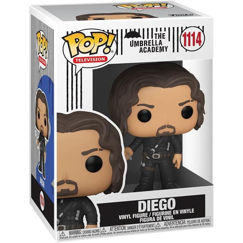 Meglepetés ájándék ötlet  Umbrella Academy Diego   szobor, modell, miniatúra