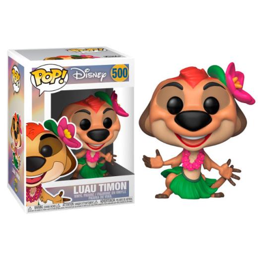 Meglepetés ájándék ötlet   Disney Lion King  Oroszlánkirály  Luau Timon  szobor, modell, miniatúra 