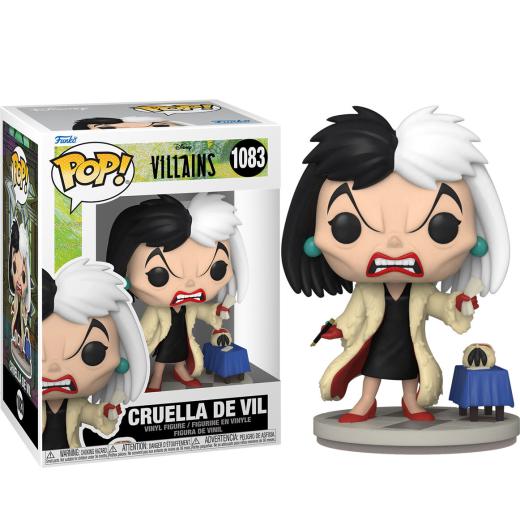 Meglepetés ájándék ötlet  Disney Villains  Cruella de Vil   szobor, modell, miniatúra
