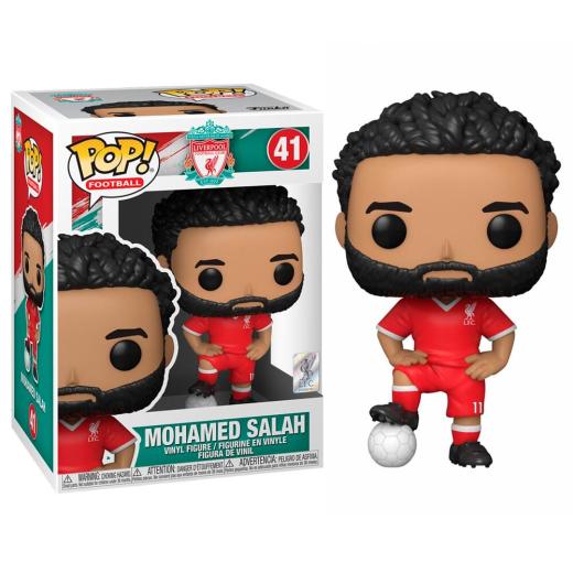 Meglepetés ájándék ötlet  Football Liverpool  Mohamed Salah 10 cm szobor, modell, miniatúra