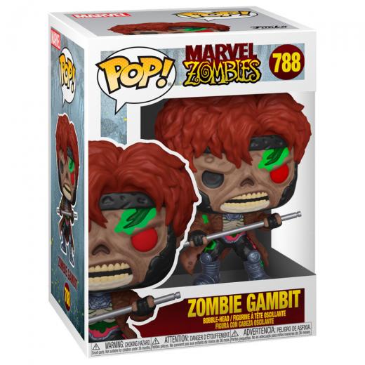 Meglepetés ájándék ötlet  Marvel Zombies  Gambit  szobor, modell, miniatúra 
