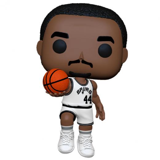 Meglepetés ájándék ötlet  NBA Legends George Gervin Spurs  10 cm szobor, modell, miniatúra