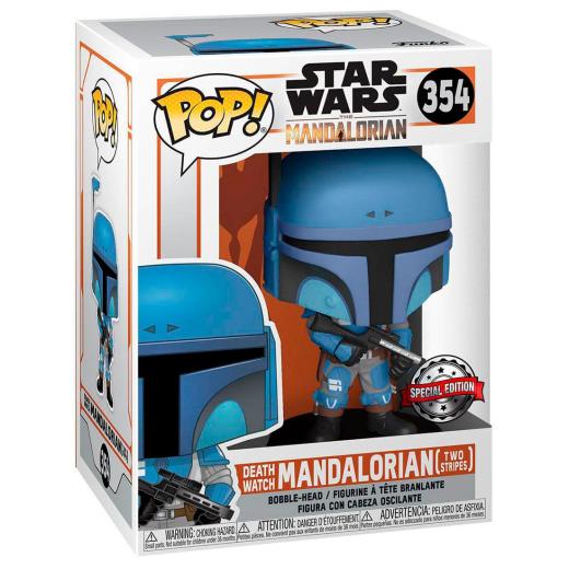 Meglepetés ájándék ötlet  Star Wars Mandalorian  Death Watch Mandalorian (Two Stripes)  szobor, modell, miniatúra 