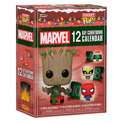 Meglepetés ájándék ötlet  Advent 12 ablakos Marvel kalendárium